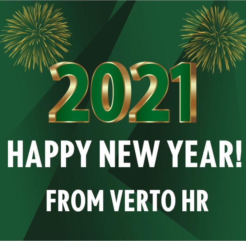 Happy New Year to all our staff, clients and friends 🎊🎉

2021 is certainly going to be busy for us here at <a href="/VERTOHR/">VERTO</a> 

#HappyNewYear2021 #hr #propertymanagement #recruitment #training #careerdevelopment