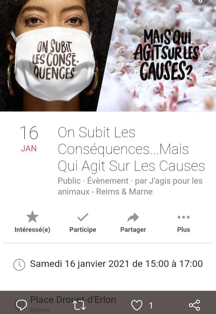 AnimauxMarne's tweet photo. La prochaine action #l214 🐷 approche à grand pas, à #reims !
On espère vous voir nombreux ! 
#COVID19 #coronavirus
@ArnaudRobinet @VilledeReims https://t.co/pcR2W7eAyc