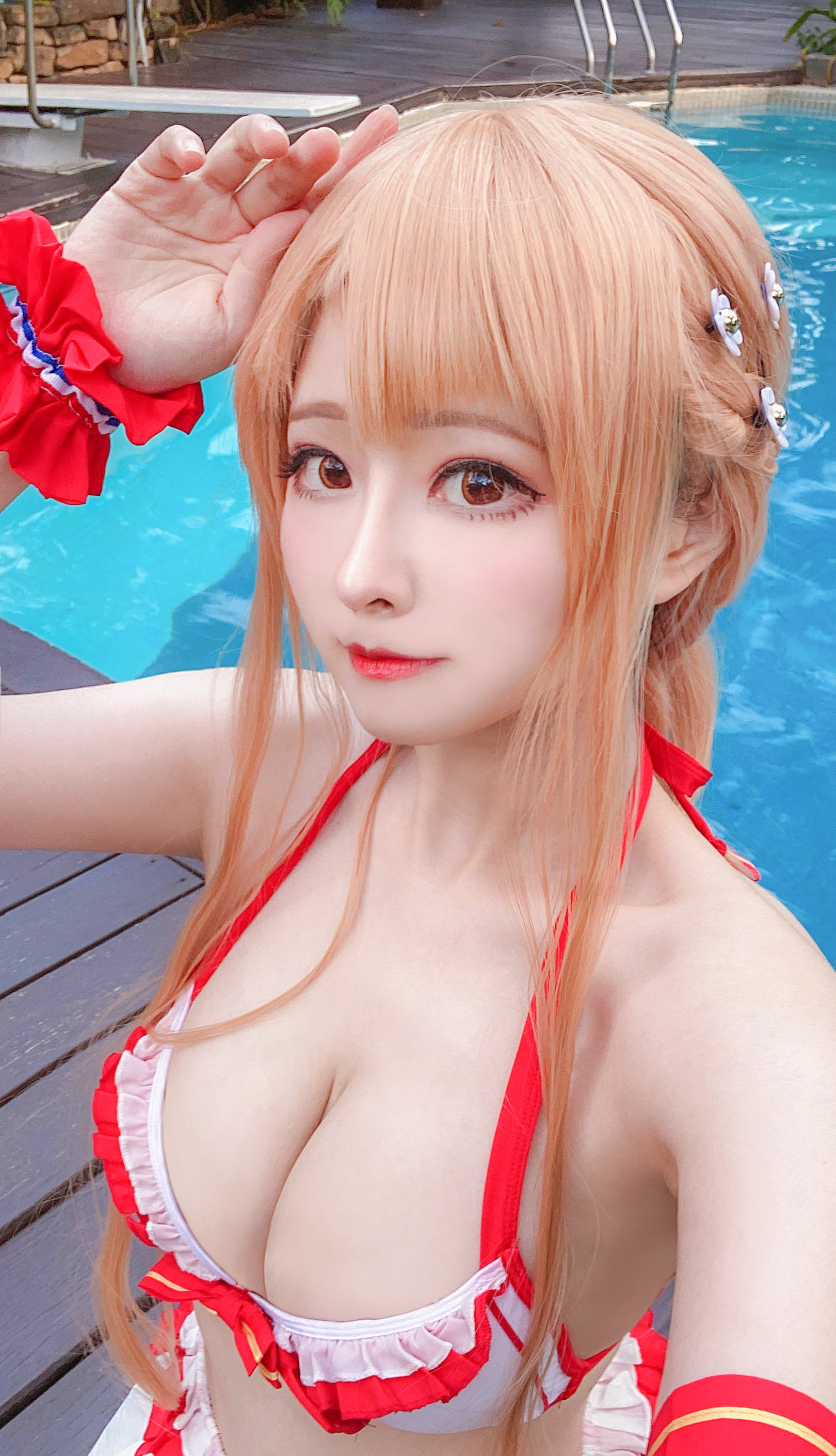 画像,Patreon Tier.2 set,Asuna cosplay~收錄在本月的其中一組照片💖Can vote every day~  每天都可以投一票喔!! ★…