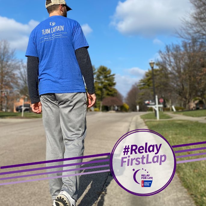 RelayWhite's tweet image. Next Saturday, get “together” with us for #RelayFirstLap. Wherever you are, and whoever you’re with, take a lap to kick off the Relay 2021 season. Snap a photo or quick video and share with #RelayFirstLap.