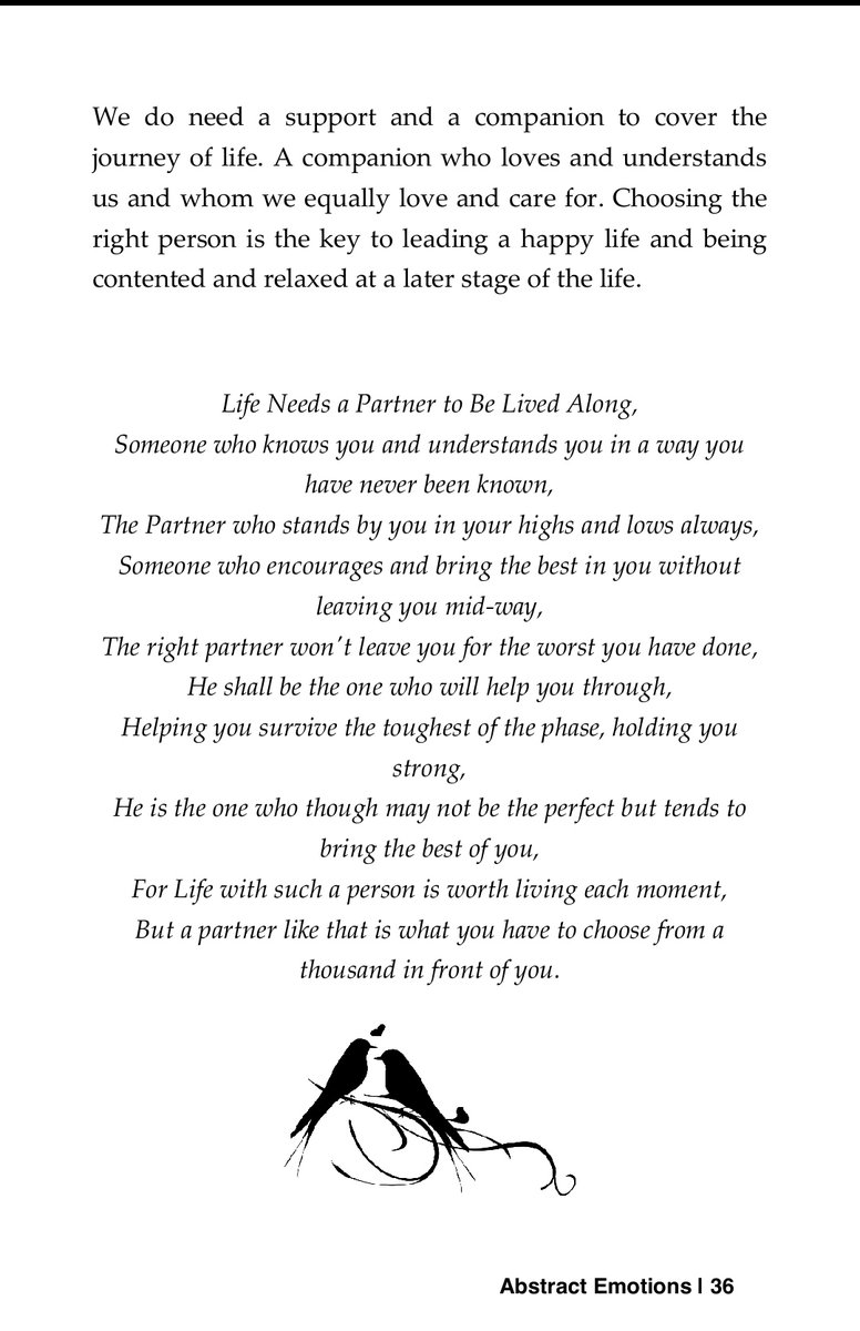 SRKianAJH's tweet image. A page from #AbstractEmotions (The book written by me)
Your views, Comments, suggestion?