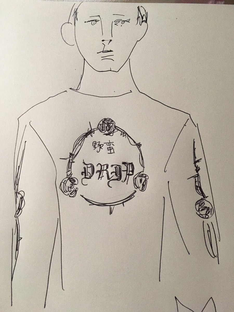 コブラ会のモヒカンの子がいつも楽しいTシャツを着ていて謎の日本語が書いてあるんだけどなんのブランドなの 