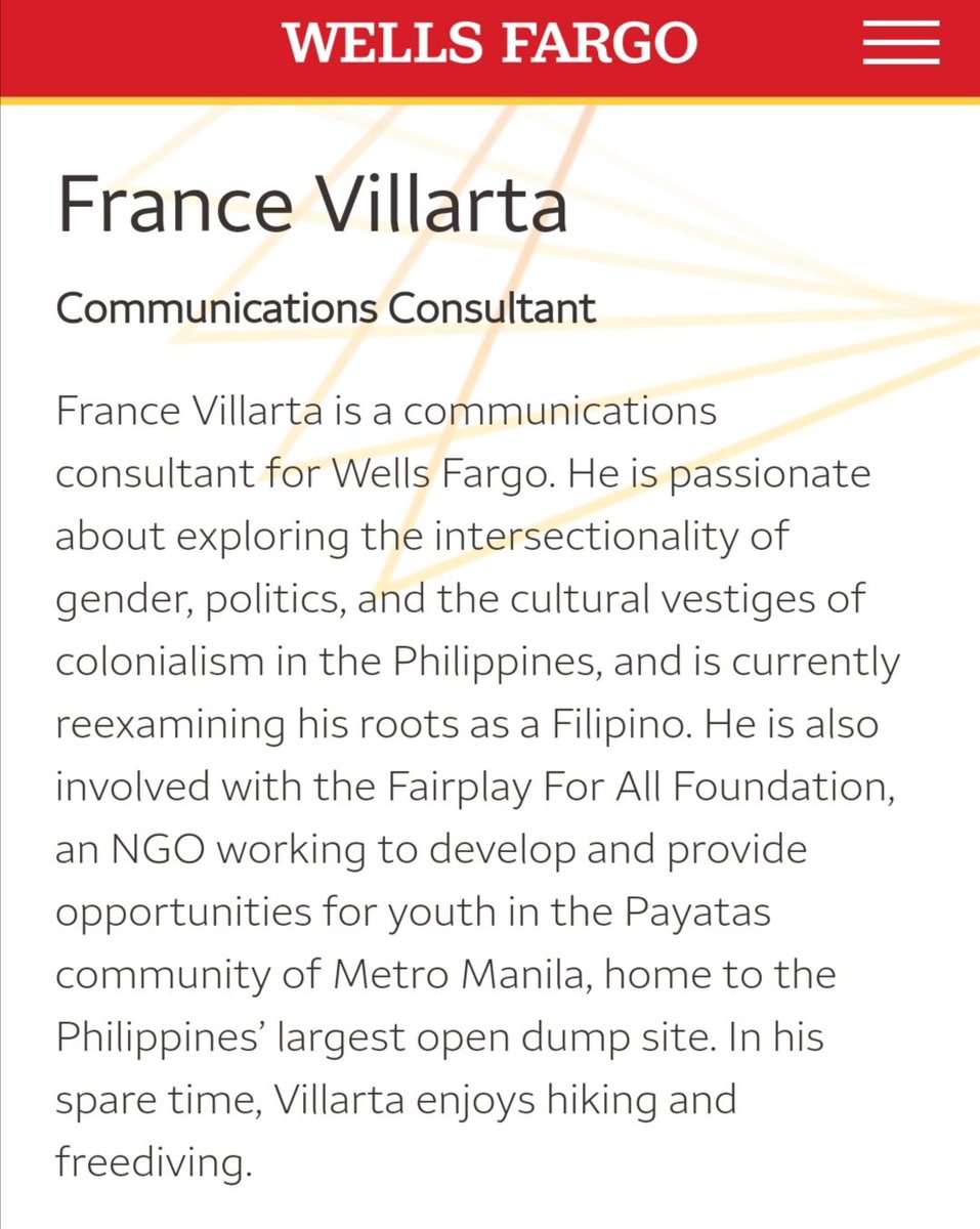 La Banque Wells Fargo, une des plus importantes aux USA recrute des consultants en communication qui ont une approche intersectionnelle.