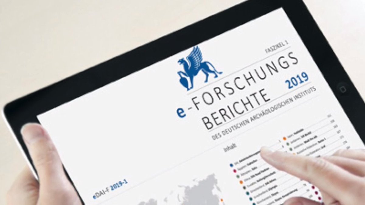 dai_weltweit's tweet photo. Und schließlich nicht zu vergessen unsere #eForschungsberichte - aktuelle DAI-Forschung im Überblick, jetzt ebenfalls im neuen #JournalViewer-Format lesbar:
https://t.co/mFMmpQUcfw #StayHome #DAI4All https://t.co/NeodktZ0rF