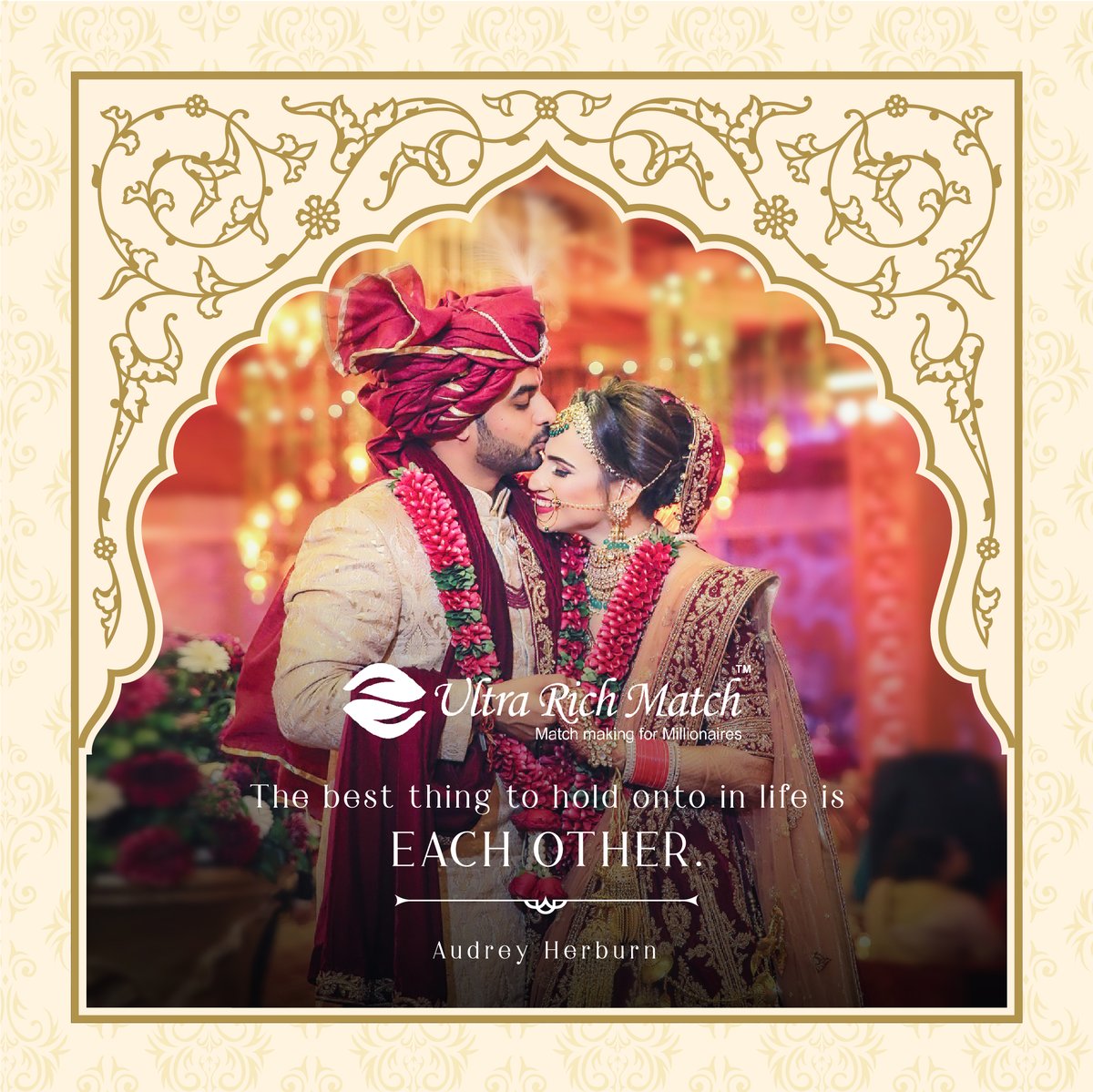 Ultrarichmatch's tweet photo. Find and hold onto that perfect partner who you would want to grow old with.
Find out more about our personalised services - https://t.co/AnAnruwSZ0

#Matchmaking #UltraRichMatchmaking #URM #Wedding #HappyMarriage #Personalisation #PerfectMatch https://t.co/ThSTgjDgZr