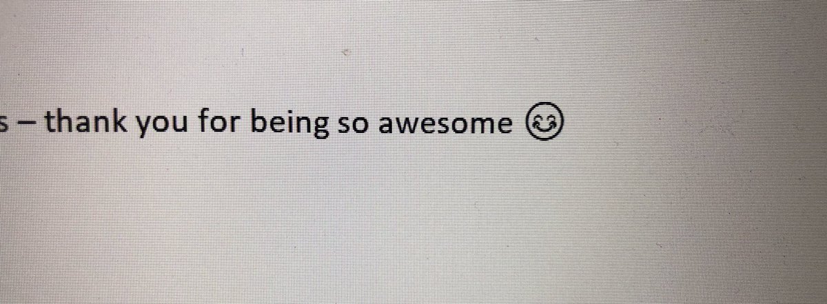 First day back after Christmas and feeling a bit glum but emails like this is what we all need right now #FeelingLoved💌💖