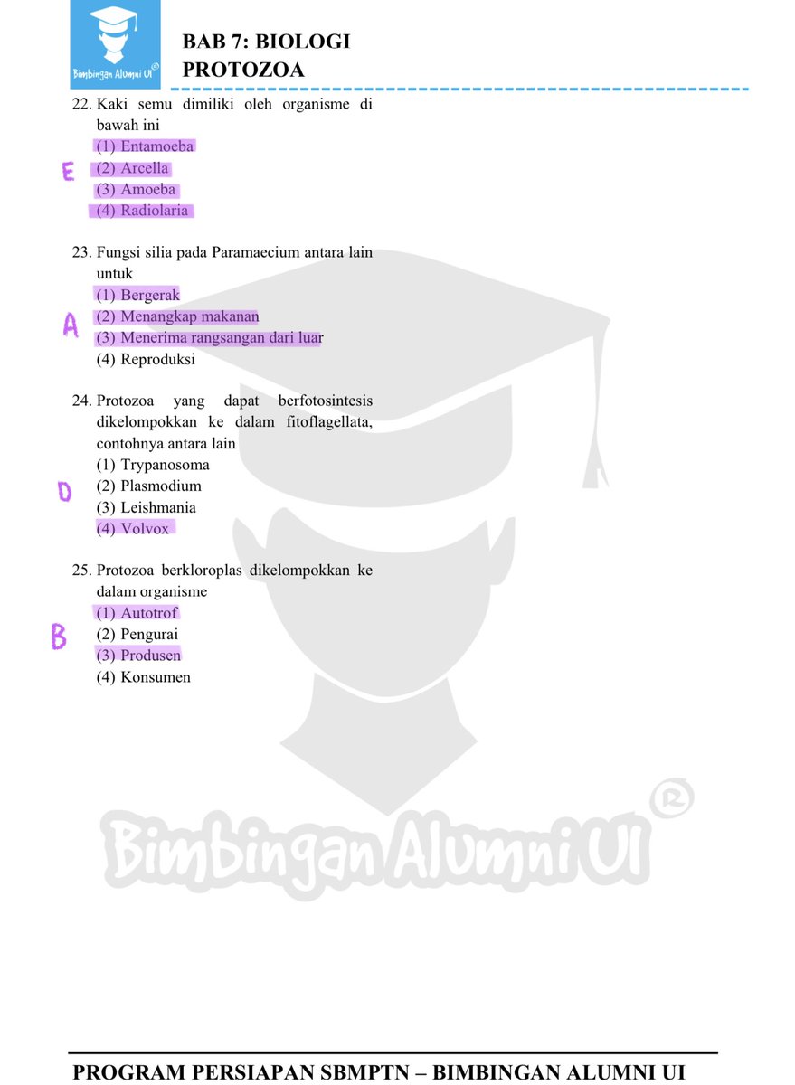 —🔮bimbingan alumni ui, bab 7 : protozoa!

yg masih kosongg besok aku update yaaa dan boleh banget dikoreksii~