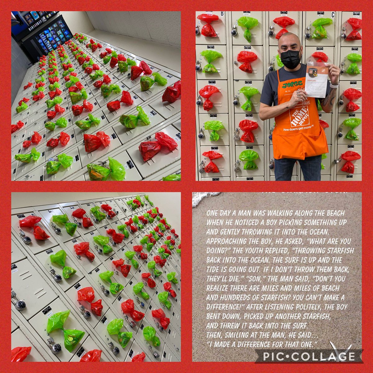 The one story that comes to mind when I think of Jorge is the Starfish  story. Jorge continues to drive engagement and safety in our store on a daily basis. Thank you so much for all your hard work and support #powerofthegulf