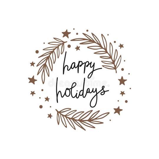 Sending best wishes for the holiday season. Health and happiness to all.