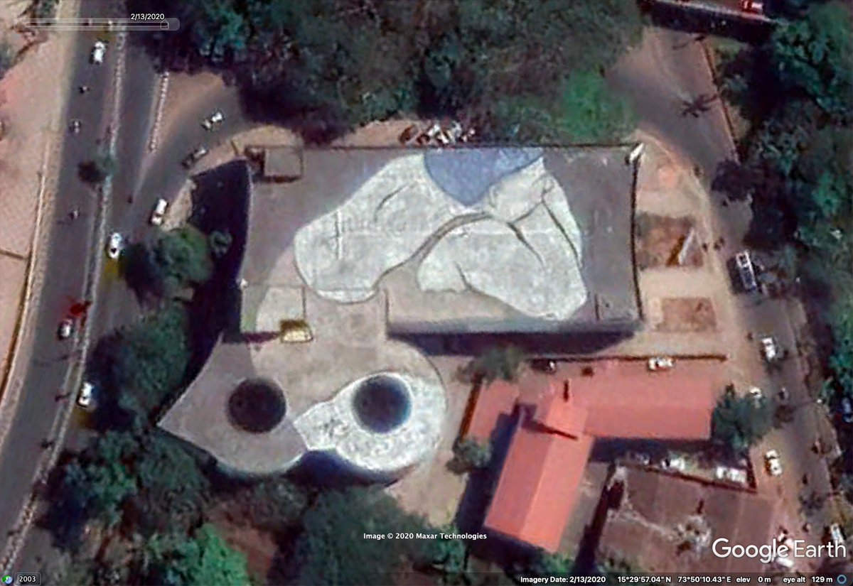 Exhibit 2 is also from Ella & Pitr, this time in Panaji, Goa, India. This one is of a swimmer, taking a rest on the roof of a carpark. It is located here:  https://goo.gl/maps/Wpue1tDENv84A2Vv9. And you can find some of the other ones they did nearby here:  https://xxlcollective.com/ella-pitr1 