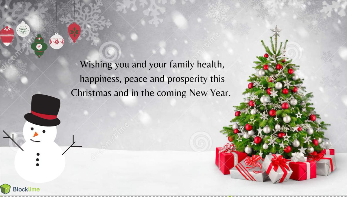 BlocklimeTech's tweet image. Blocklime wishes you&apos;ll Marry Christmas and a Happy New Year.