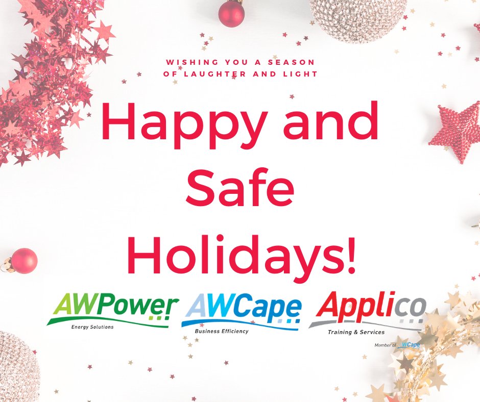 Thank you to all our clients for your continued support in 2020. We are #proud to stand with you. 
To the #southafricantourism and #southafricanhospitality industries who are working hard to weather this storm, we #salute you and wish you a prosperous 2021.
<a href="/AWCape/">AWCape</a> <a href="/AWPowerSA/">AWPower</a>