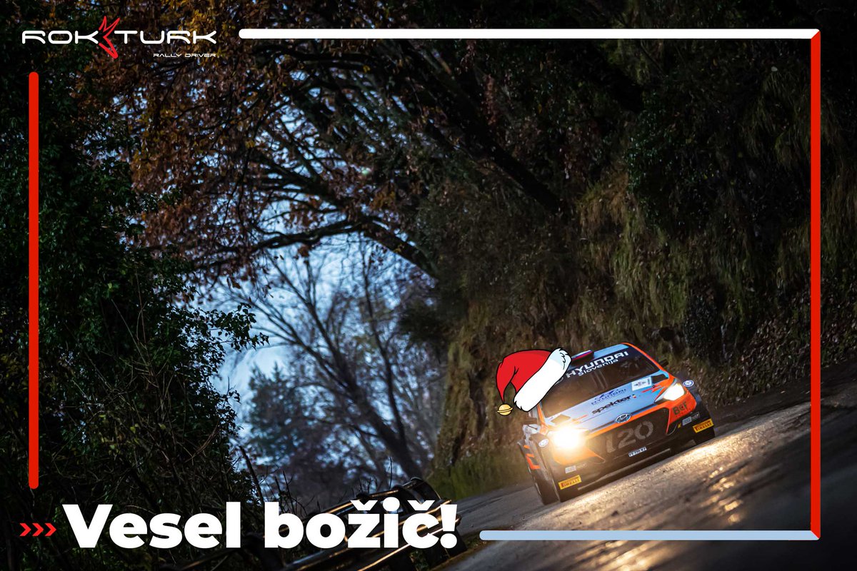 Člani naše rally družine vam želimo nadvse prijetno praznovanje. 🎄🥳
