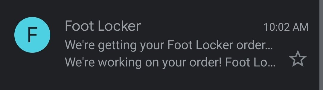 defunctaccountf's tweet photo. Bot: @whatbotisthis @whatbotsuccess 
Proxy: @HollowProxies (isp)
Groups: @snkrmami @MagnoliaTTM 
Webhook didnt log but I got charged. https://t.co/HKgzIqEhDI