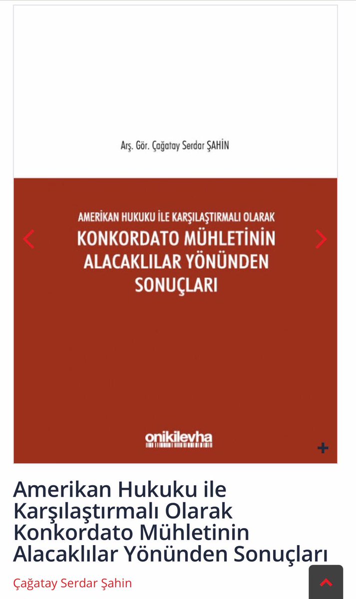 Merak eden ilgi duyan çalışma yapan arkadaşlara 

#Hukuk #icraiflas #kanun #cuma 

kirmizikedi.com/kitap/urun/4c9…