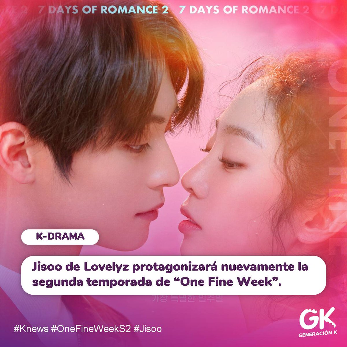 kpopradiopy's tweet photo. Notifandom GK 📲
¡El conmovedor webdrama "One Fine Week", regresa para una 2da temporada! 🎉
Jisoo de Lovelyz y Shin JunSeop de MYTEEN siguen siendo los mismos protagonistas ❣️
#NoticiasKpop #NotiFandom #KpopRadioPy #Jicomp #NovedadesKpop
#Lovelyz #Jisoo #OneFineWeekSeason2 https://t.co/hcYQInOPRm