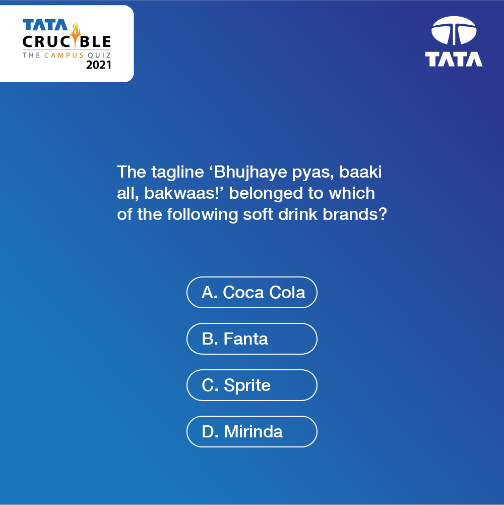 Tata_Crucible's tweet photo. #TataCrucibleCampusQuiz is #ComingSoon!
Start brushing up your knowledge by participating in our weekly #contest. Share your answer to this question in the comment section below and stand a chance to win a Tata CliQ voucher*. #Contest #ContestAlert *T&amp;C apply https://t.co/LaK6nfPAfR
