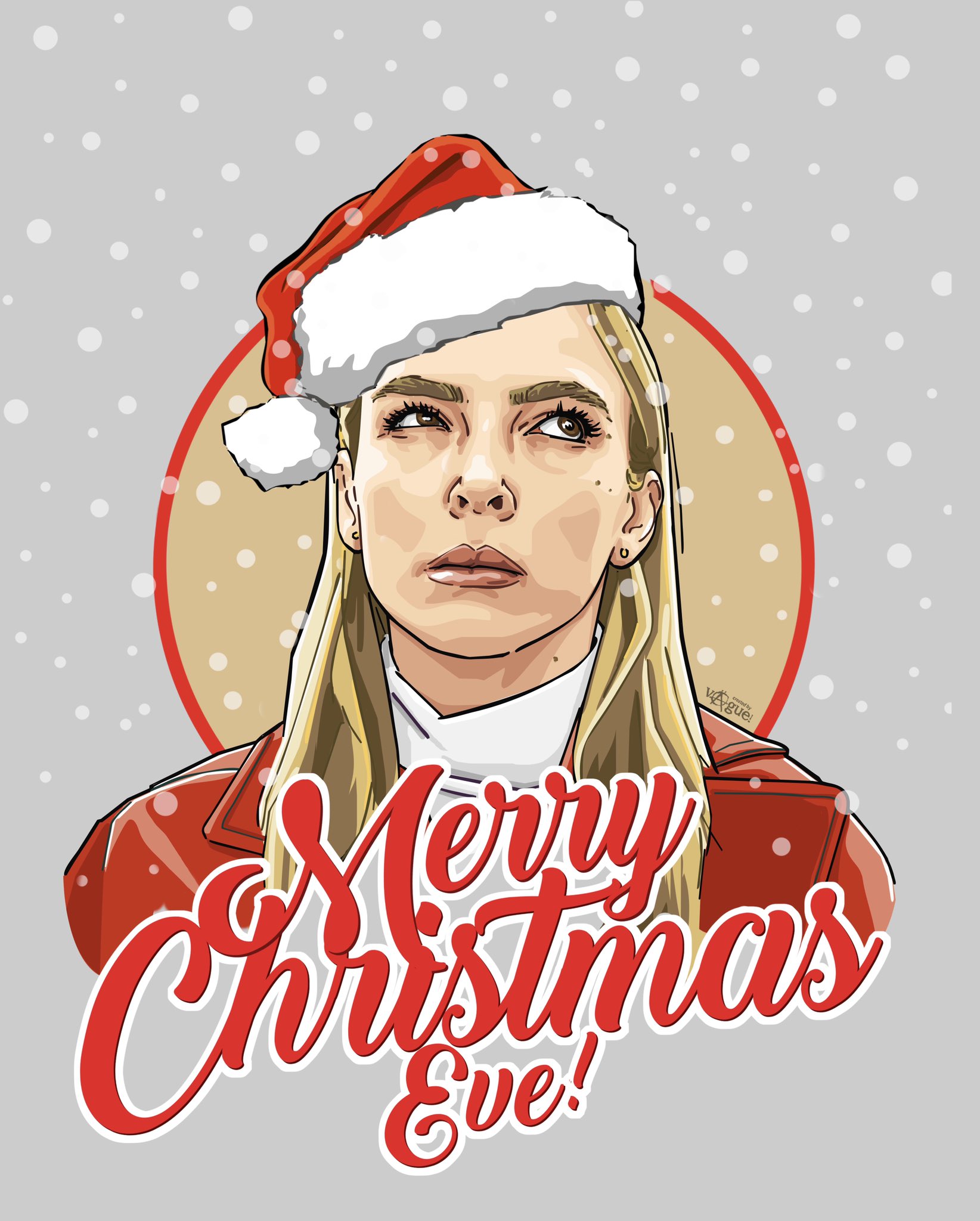 V For Villanelle Merry Christmas Eve Eve Killingeve Villanelle Killingeve T Co E7irvp2sx9 Twitter