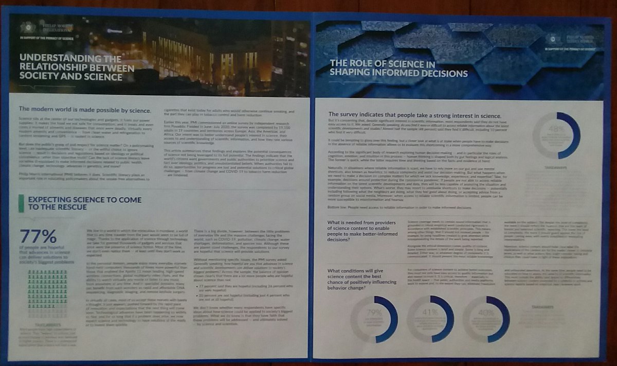 nduley's tweet photo. Nothing says Orwellian to me like a Philip Morris science advertorial insert in the 12/23 WashPost talking about an Orwellian government master plan. 👀🤔 I'm gonna save it in my 2020 journal. #WorstPSYOPEver #WhatIs2020 https://t.co/8nlNGltLyC