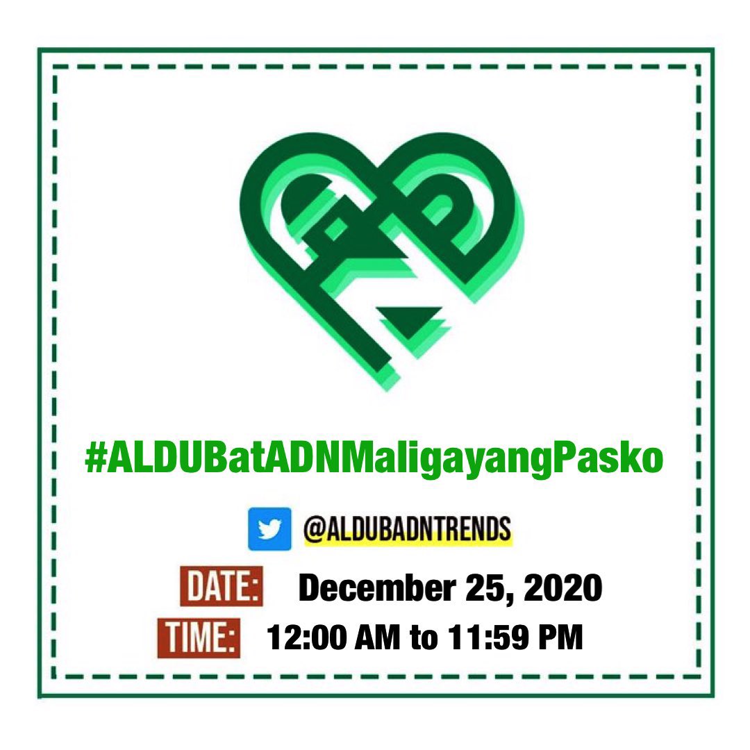 Please support our OHT #ALDUBatADNMaligayangPasko 
<a href="/AlDubADNTrends/">ALDUBNationTrends</a> <a href="/Ms_Maiden07/">Jing</a> <a href="/Salvesayson/">SALVE 🎀ALDUBKingdom🎀</a> <a href="/wengcookie/">Weng</a> <a href="/iam_ginghs/">🦔 💕MyeS🎀</a> <a href="/bffmaine15/">AIDA DE JESUS ᴬᴰᴺ</a>