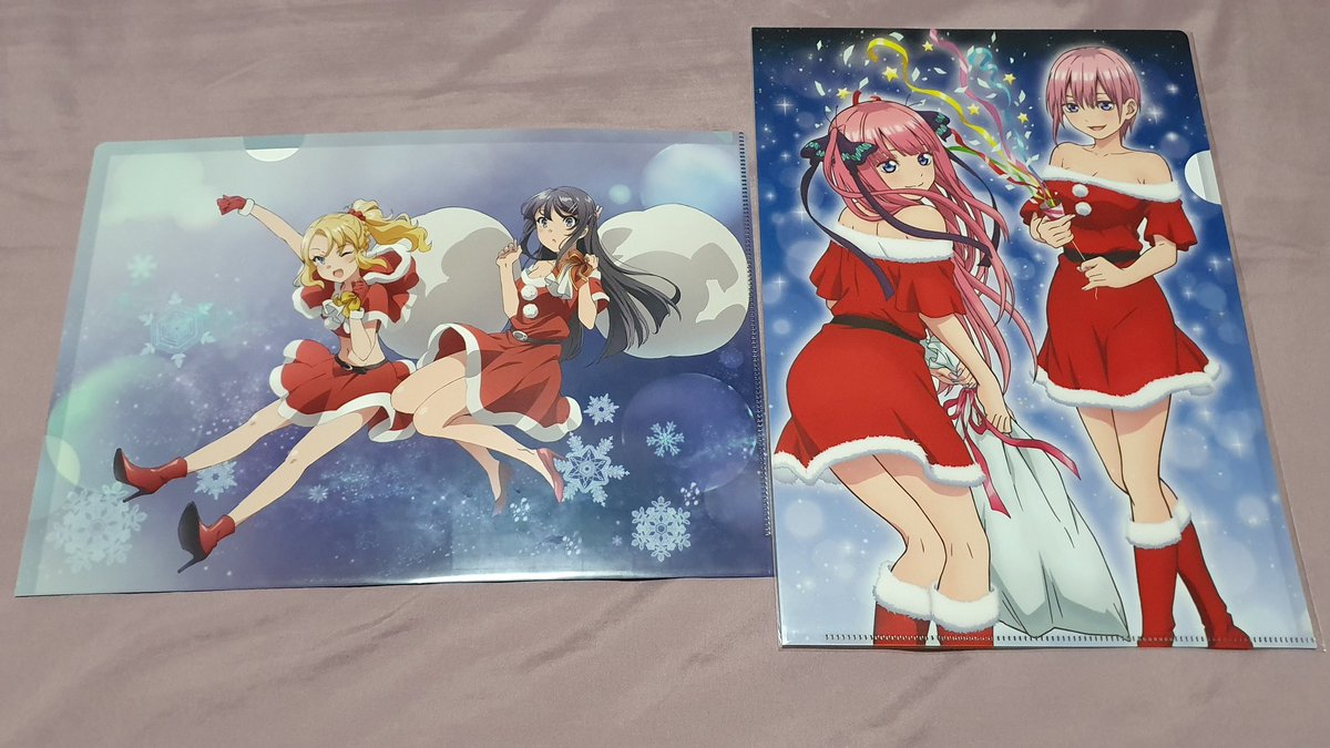 Tetrix Merry Christmas These Are The Only Clear Files I Owned That Features Christmas メリークリスマス 青ブタ 五等分の花嫁