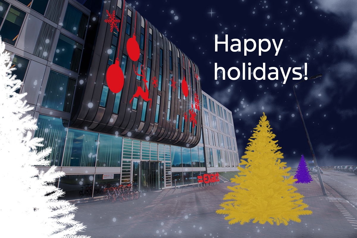 Happy holidays to everyone! #exact #merrychristmas
