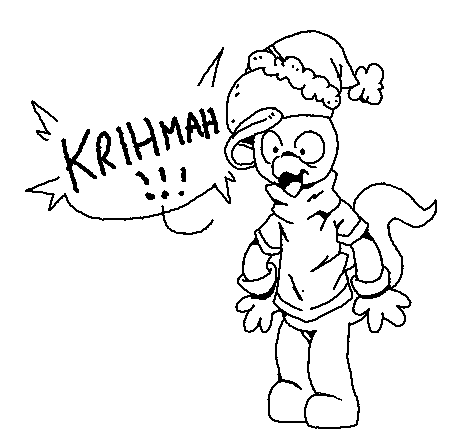 GhostasaurusMeh's tweet photo. The fact that I used tablet to draw this is a Christmas Miracle of its own.
#Myart #Shitpost #OC #Ghostasaurus #Ghostacharacter #Furry #MerryChristmas2020 #MerryXmas #Christmas https://t.co/VUP1TQRNaM