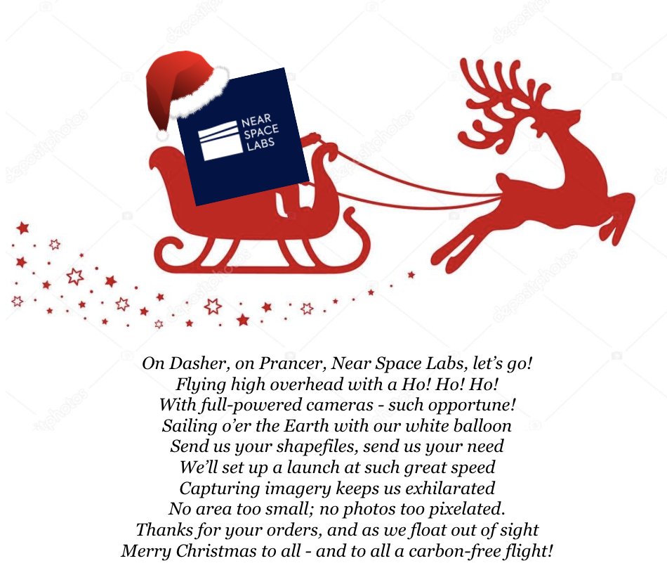 Nothing like a little Christmas aerial imagery poem to kick off the holidays... #merrychristmas