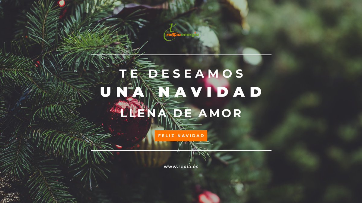 "La navidad no es sólo un momento para la alegría, sino también para la reflexión" (Winston Churchill)
Os deseamos a todos nuestros clientes, amigos y seguidores una #FelizNavidad2020 

🎄rexia.es
#navidad #navidad2020 #Nochebuena #nochebuena2020