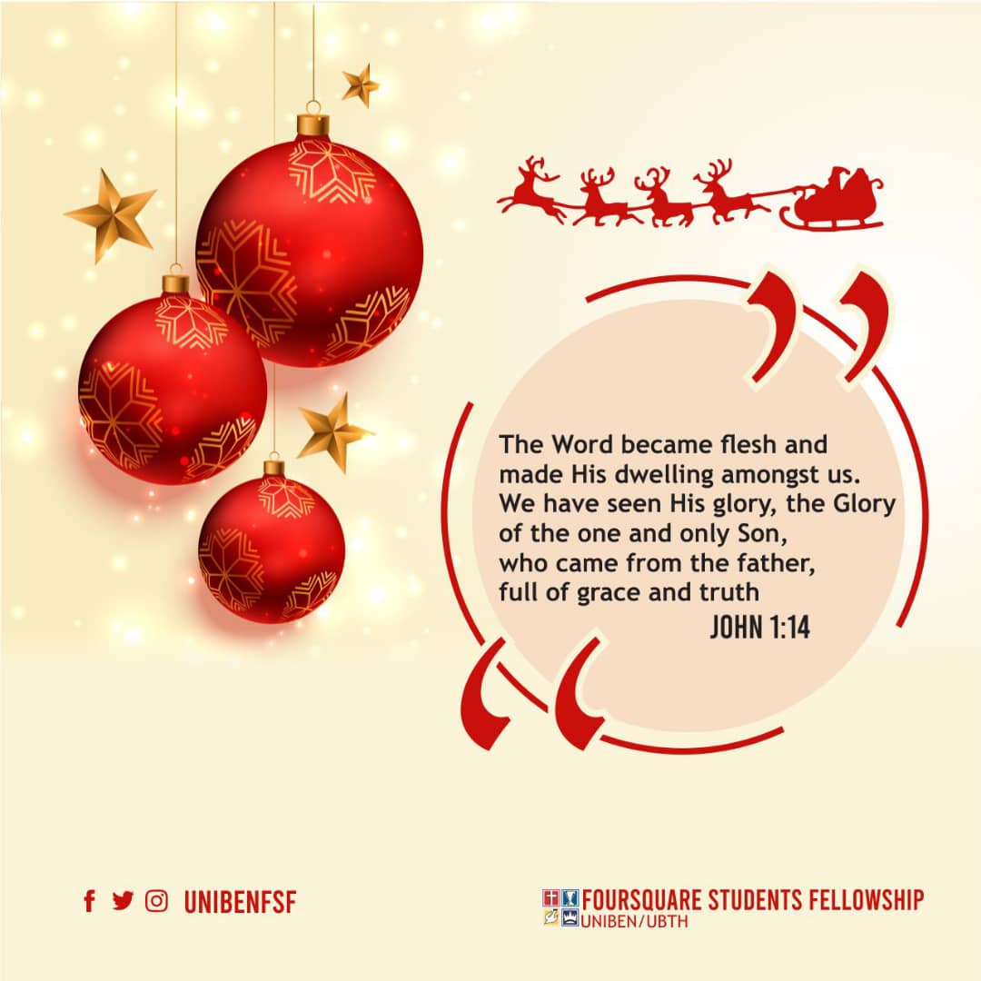 unibenfsf's tweet photo. May we not forget the essence of the season.❤️ https://t.co/2nNaybPsBf