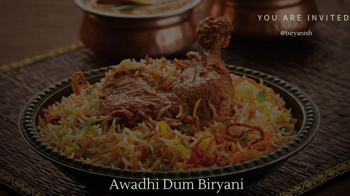 Biryanish1's tweet photo. Let the aroma and flavours take u to a never-ending ride!!😋 #biryani #beetweets https://t.co/AlH06N79mv