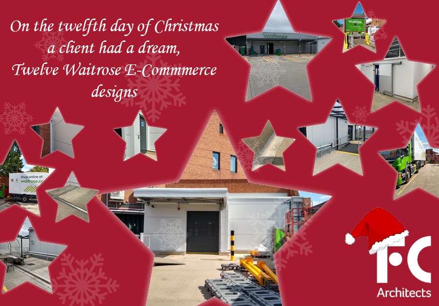 FarrellandClark's tweet photo. On the twelfth day of #fc12daysofchristmas, we're reflecting on the completion of 12 e-commerce designs this year for one of our longest client's @waitrose, in year that has seen e-commerce expand rapidly due to covid. #retail #architecture #ecommerce https://t.co/Ci5XbtIJ89