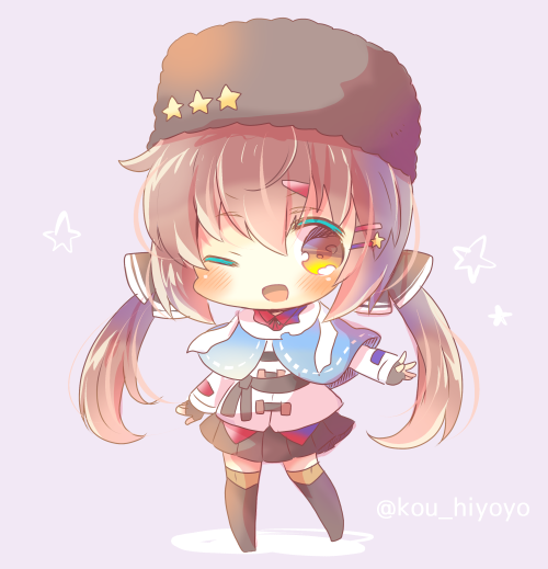 艦これ「タシュケント進水日おめでとう! #艦これ #タシュケント #タシュケント進水日 」|ヒヨヨ@skeb募集中のイラスト