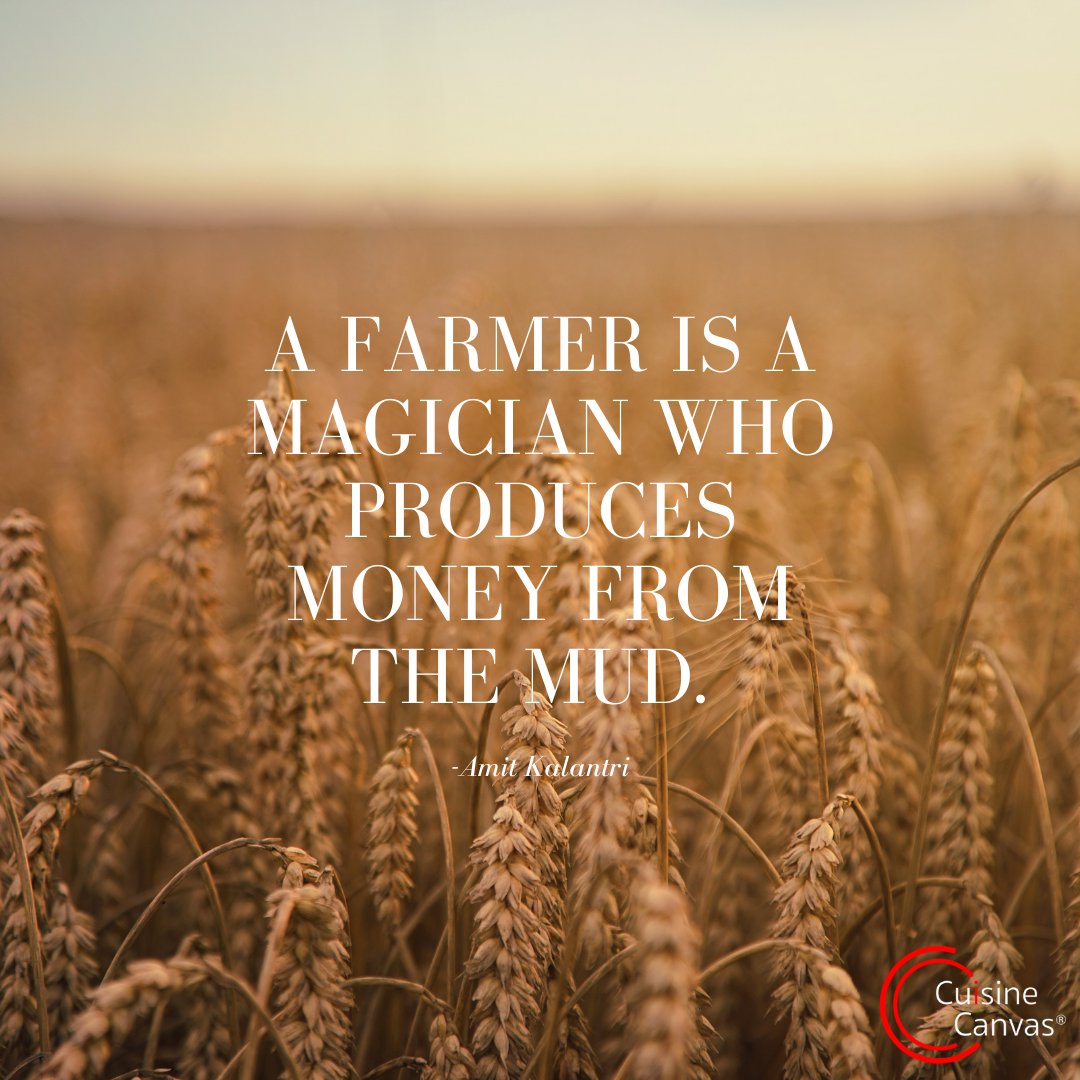 cuisinecanvas's tweet photo. #farmersofindia https://t.co/r0Q5qihIlA