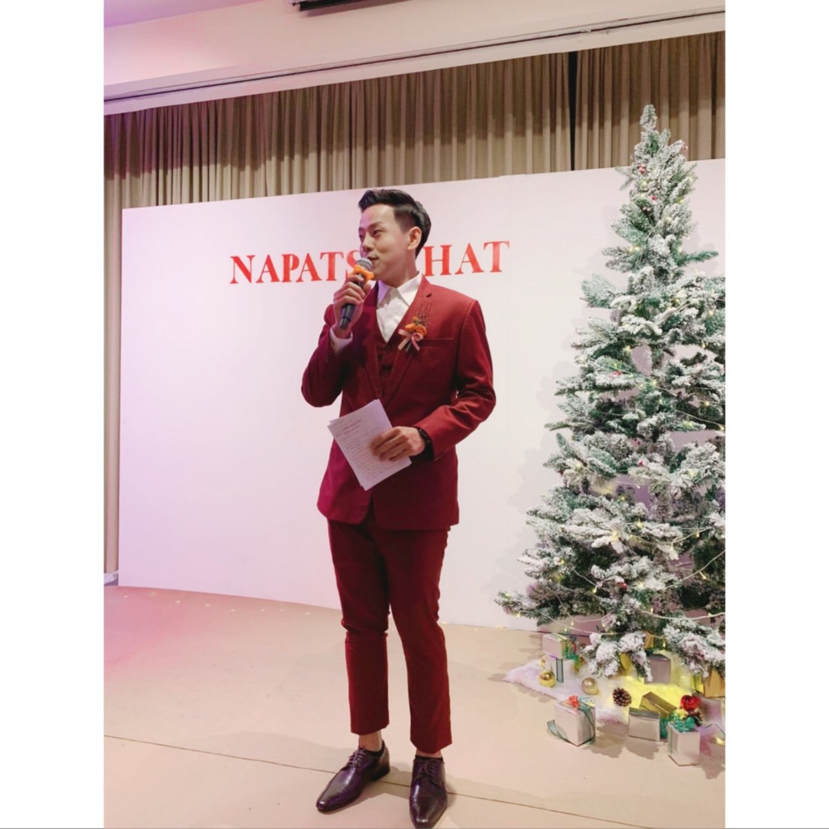 ittyBU's tweet photo. #mewgolfwedding

#mcittie #ittie #พิธีกรงานแต่ง ​  #ขอบคุณที่ให้เรามาเป็นส่วนหนึ่งในวันสำคัญของคุณ​ #พิธีกรมืออาชีพ​ #งานพิธีกร https://t.co/xpPqOU8cfu