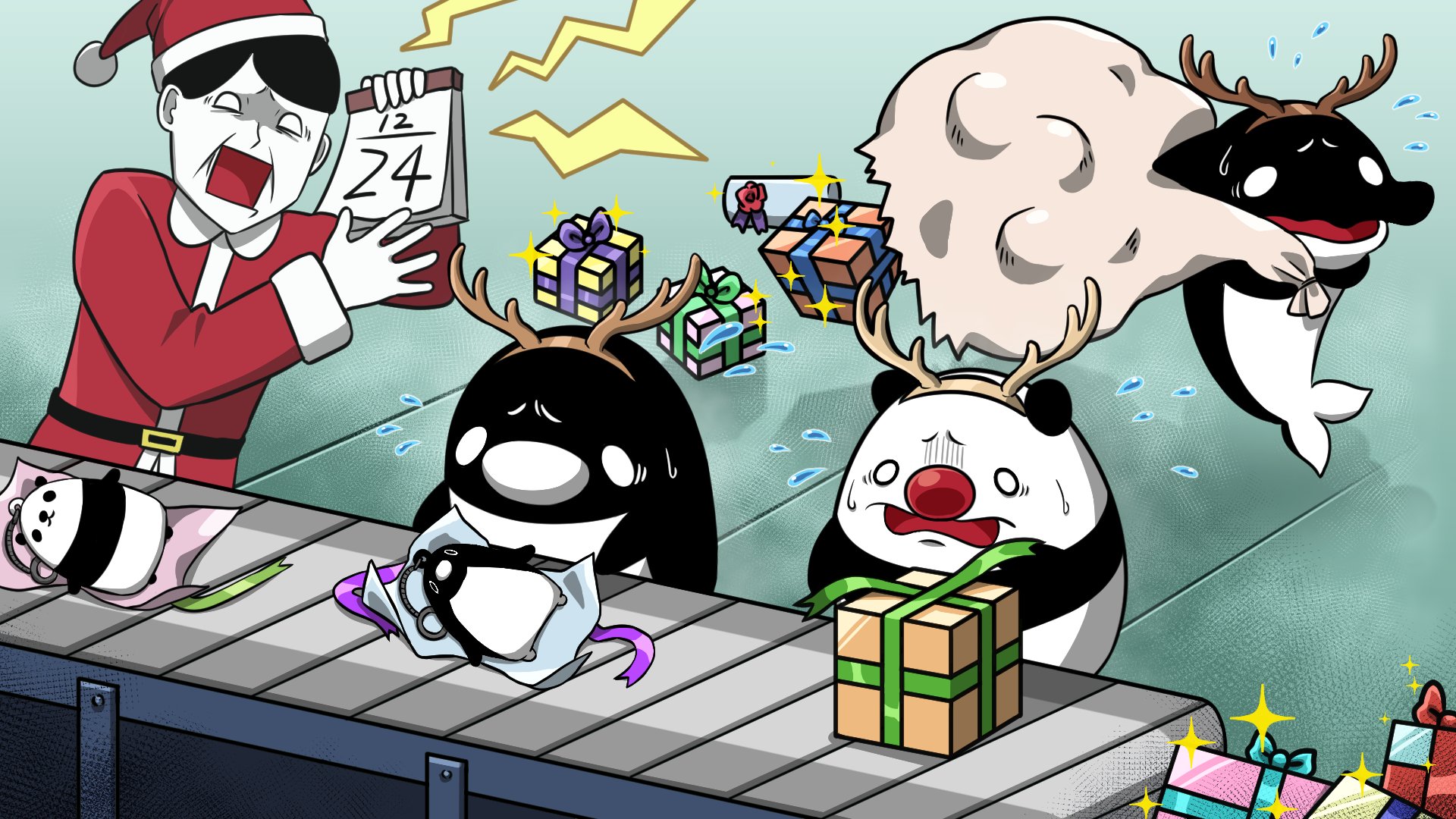 テイコウペンギン これが某企画のクリスマス 明日は6チャンネルコラボを皆にプレゼントするぞ テイペン Plottアニメ T Co 9zzdgdlfmq Twitter