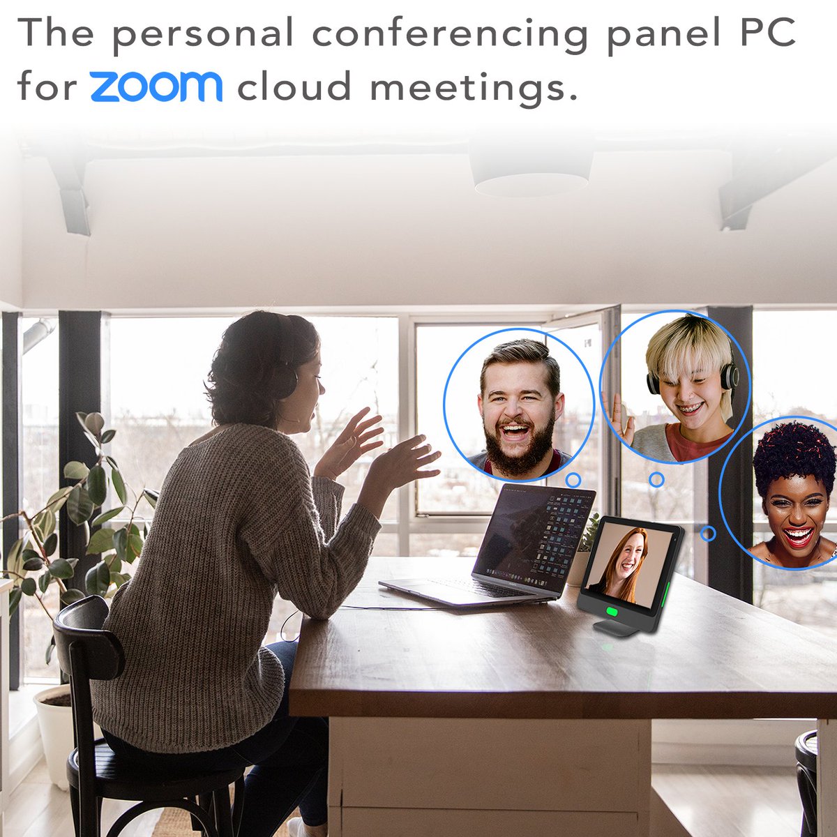 Bring the best part of work home.⁠
⁠
The personal conferencing panel pc for Zoom cloud meetings lets teams collaborate in a safer, more engaging environment.⁠
⁠
>One touch access⁠
>Status LED display⁠ 
>Isolated connectivity⁠ 

<a href="/sixteennine/">16:9 - All Digital Signage, Some Snark</a>
#workfromhome #videoconferencing
