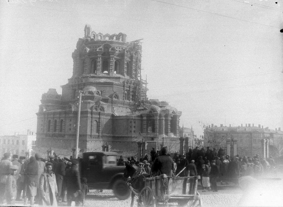 However, it wouldn't even survive for 50 years. It was blown up in 1937 by Soviets.