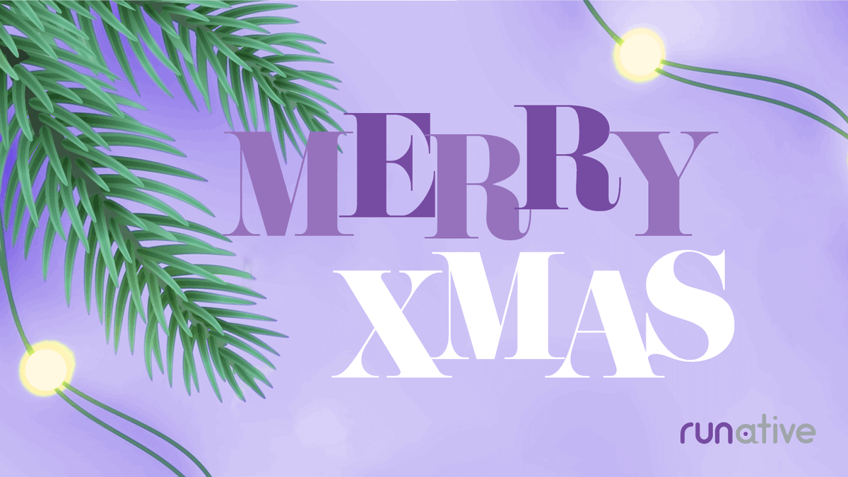 runativeads's tweet photo. As Christmas time is upon us, we would like to wish you and your loved ones peace, health, happiness, and prosperity in the coming year. We look forward to working with you and growing our partnership in the years to come.

From everyone at RUNative, Merry Christmas! 🎄 https://t.co/oYHxBkj5EC