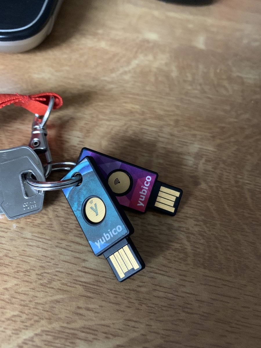 jtraulle's tweet photo. #YubiStyle for my #YubiKey by ⁦@Yubico⁩ https://t.co/XnhgAMn0Tu