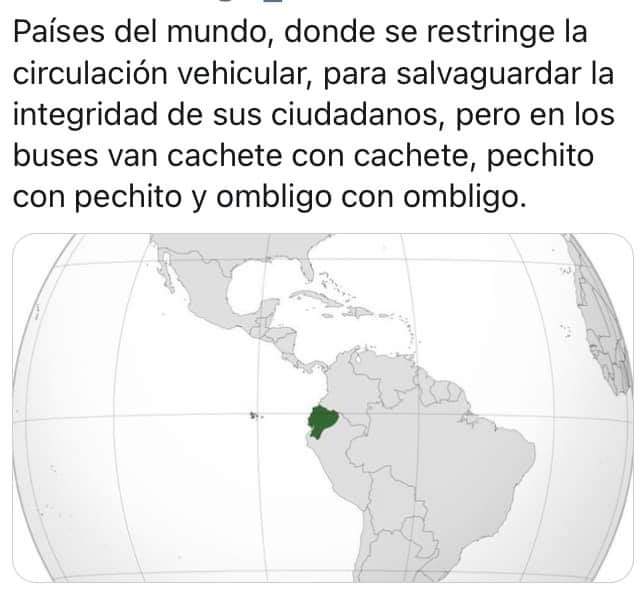 SanderMcx's tweet photo. Esto es Ecuador.
#Ecuador #cuarentena https://t.co/5kfKEDhpVo