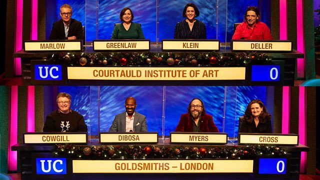KathrynHavelock's tweet photo. Watching @jackyklein28 @LaviniaGreenlaw @jeremydeller and #TimMarlow answering questions about @NationalGallery on University Challenge is to me what I imagine watching Celebrity Love Island is to normal people https://t.co/H1VOMOAnFh