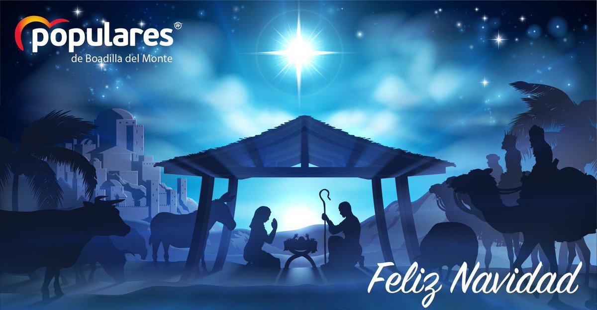 💫 ¡Desde el Partido Popular de Boadilla del Monte os deseamos a todos una muy feliz Navidad!