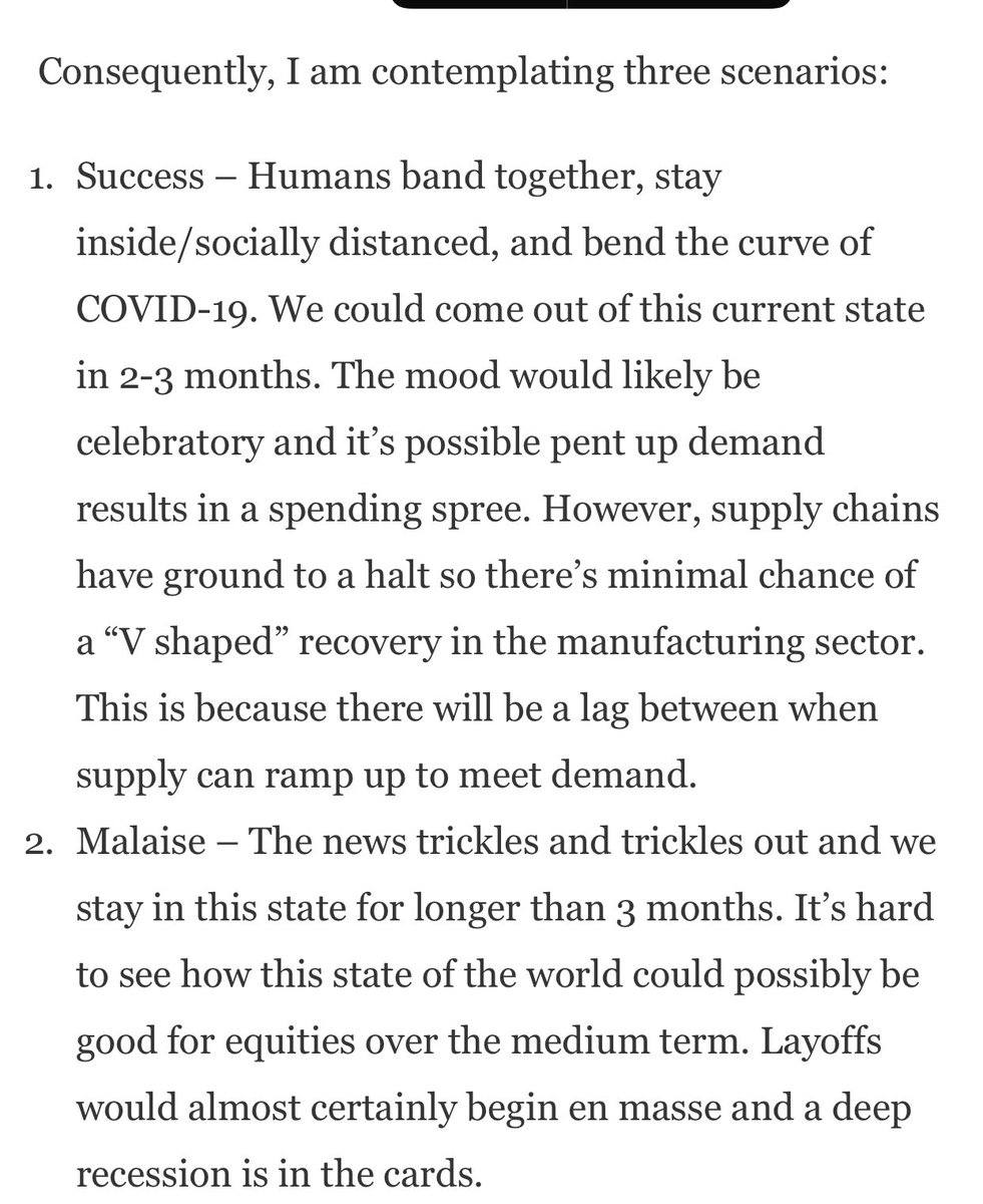 13/ I am also not claiming I bottom ticked the call. I bought on the way down. Which is why I acknowledge that I may just be the idiot that was bailed out. But, if  @MasaSonCap wants to use a letter I wrote early in the month against me, then it’d be nice to highlight