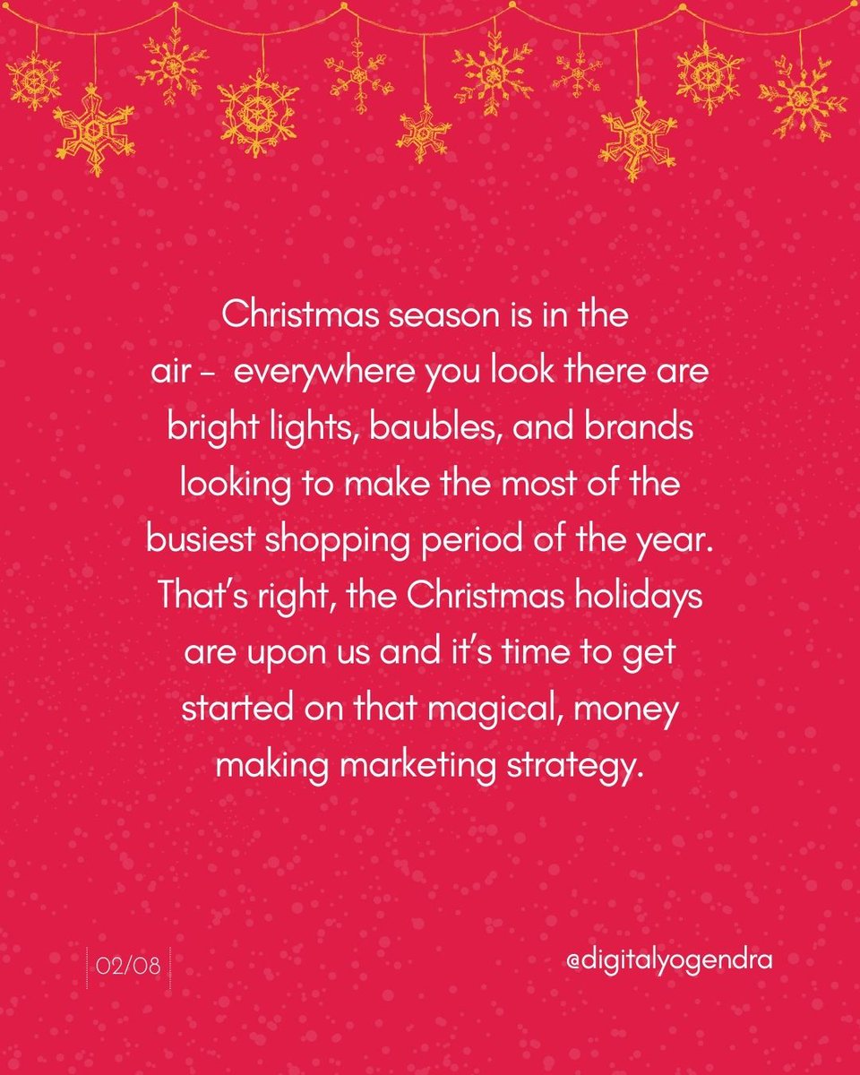 digitaly0gendra's tweet photo. 🤔 Want more #customers over the #holidays? 🎆⠀
⠀
🤑 Do you know how to capitalize on it? 🥳 https://t.co/uVXFEhkDUg