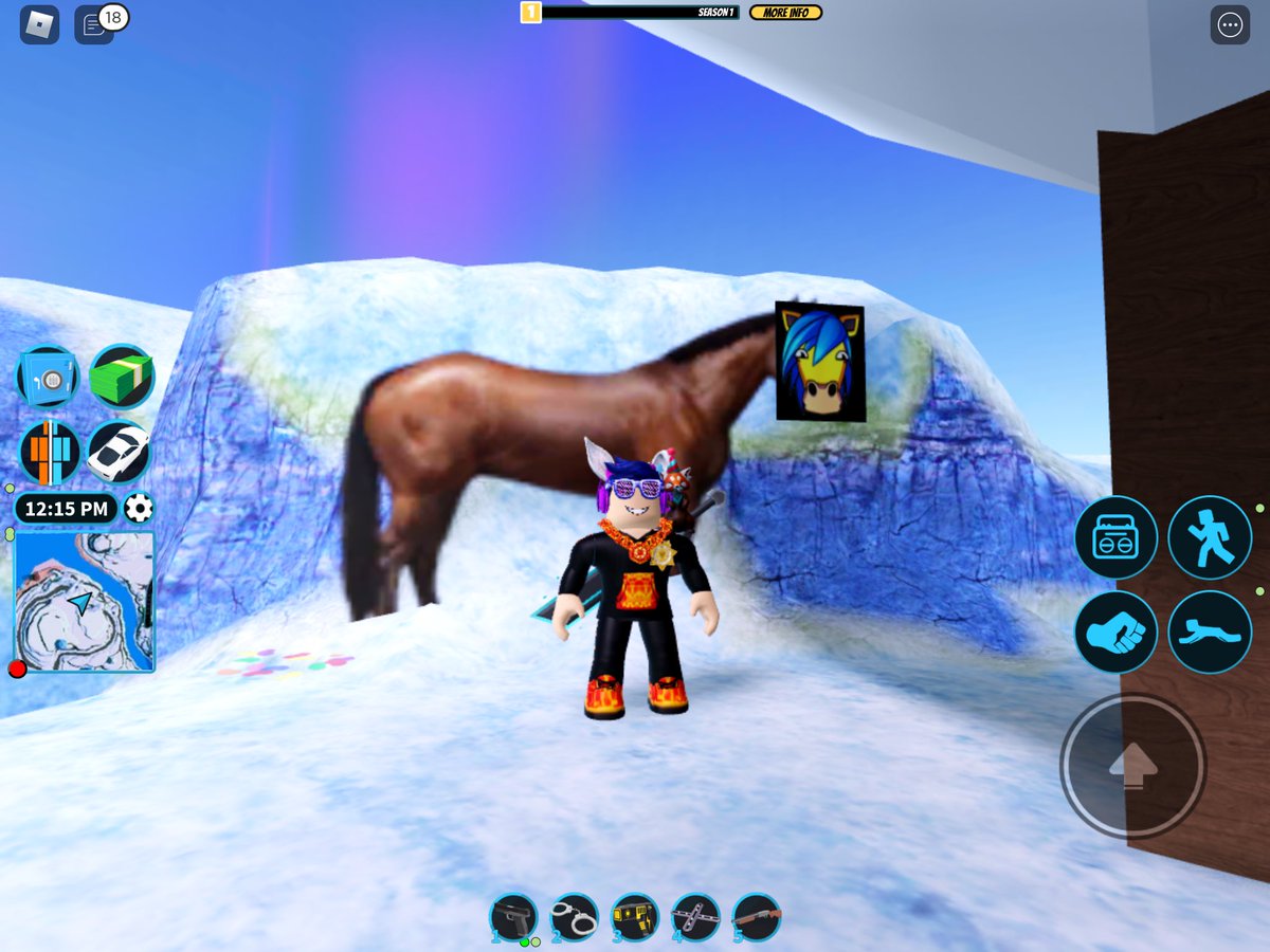 101slide's tweet image. Secret horse in jailbreak?