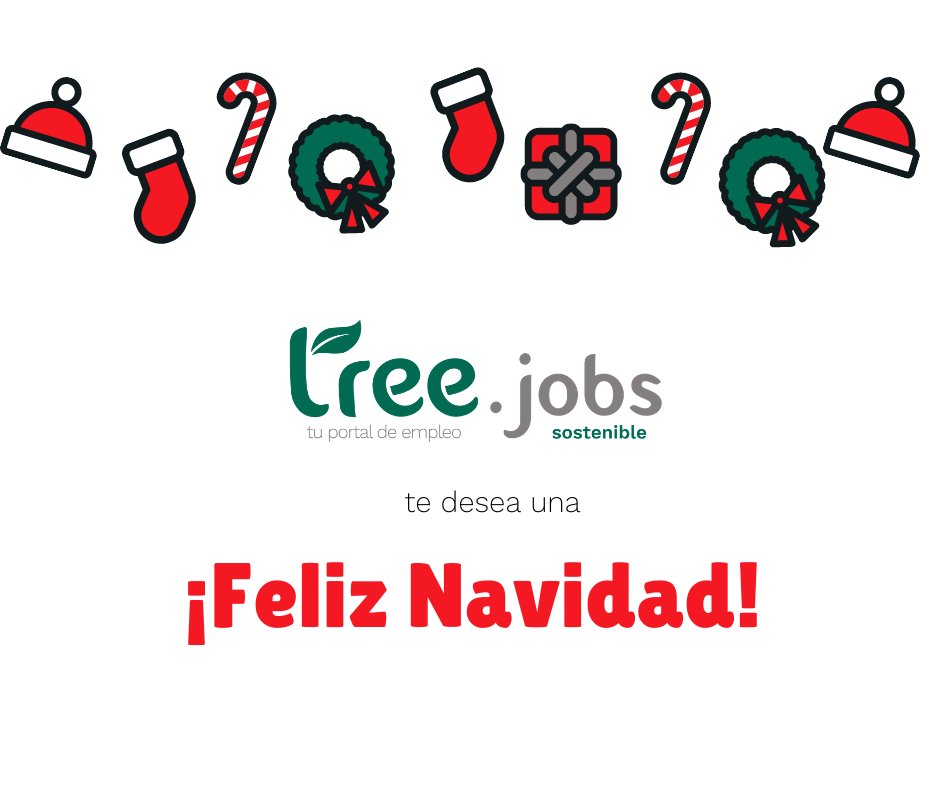 ¡Tree.Jobs os desea feliz Navidad a todos! 

Si quieres empezar el año buscando un empleo #sostenible, cuenta con Tree.Jobs 

👉 linktr.ee/Tree.Jobs 

#FelizNavidad 
#FelicesFiestas