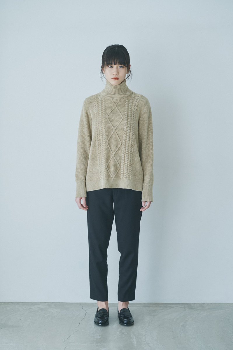 佐藤健☆ニット☆ TURTLE NECK WAFFLE KNIT☆RED☆1 | jarussi.com.br