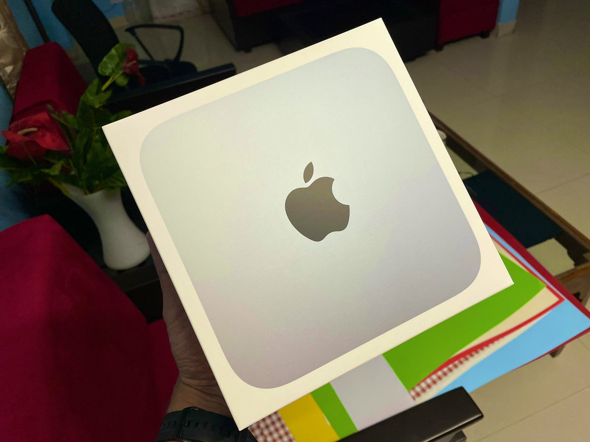 chetanbhawani's tweet image. It&apos;s here finally. #MacMiniM1 #MacMini