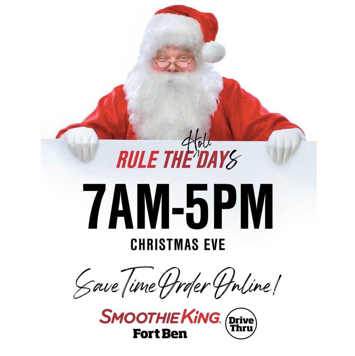 SKFortBen's tweet photo. $25 gift card gets you a FREE smoothie!  No limit!
OPEN: 7a-5p
🥤🥤👑👑🎁🎁
#skfortben https://t.co/HAjmo5r90k